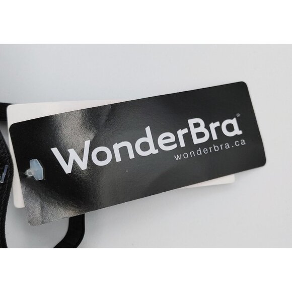 Wonderbra E1677H T Shirt Bra Size 38B Black Polyester Blend Underwire NWT - Picture 5 of 7